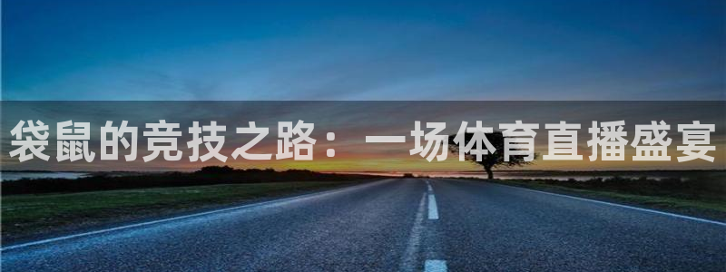 熊猫体育在线观看：袋鼠的竞技之路：一场体育直播盛宴